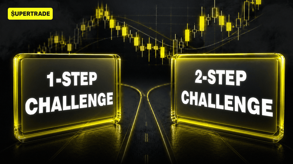 1 Step Challenge vs 2 step