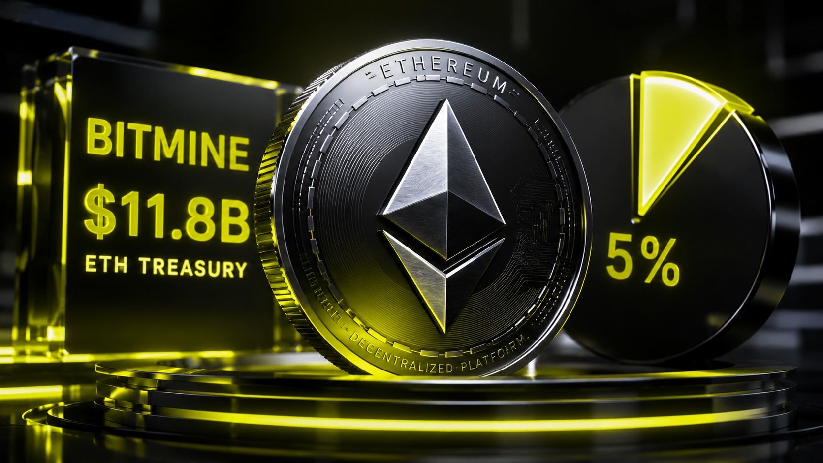 BitMine nears 5% of Ethereum supply, ramps up staking, buybacks